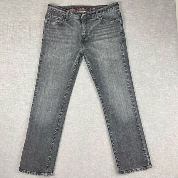 Urban Pipeline Max Flex Charcoal Slim Straight Denim Jeans Men’s Jeans 36x30 - Picture 1 of 8